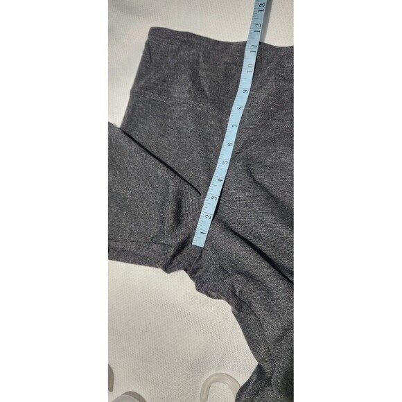 Peace And Pearls Leggin Women Medium Color Gray charcoal Tummy Control (B4) - Picture 7 of 12
